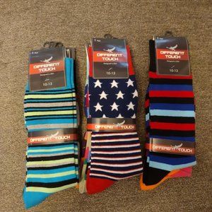 Brand new packs of sock (8) pair total
